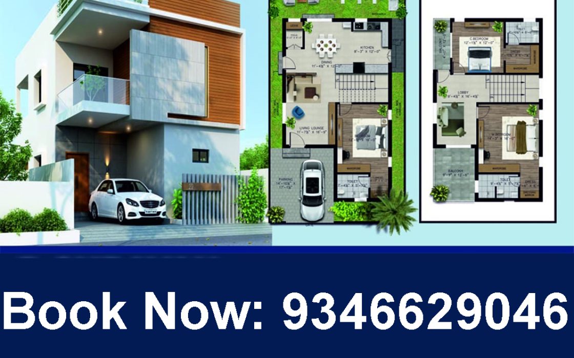 East & West Facing Luxury Villas for Sale in Hanamkonda, Warangal Urban, Near Outer Ring Road