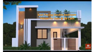 Newly Constructed East Facing Double Bedroom House for Sale – 30×40 Plot on 30 Feet Road, Hanamkonda