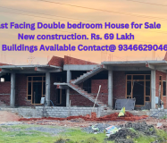 Newly Constructed East Facing Double Bedroom House for Sale – 30×40 Plot on 30 Feet Road, Hanamkonda