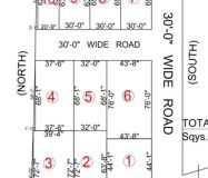 East-Facing 317 Sq Yards Open Plot near Waddepally – 37ft Width, 68ft Length